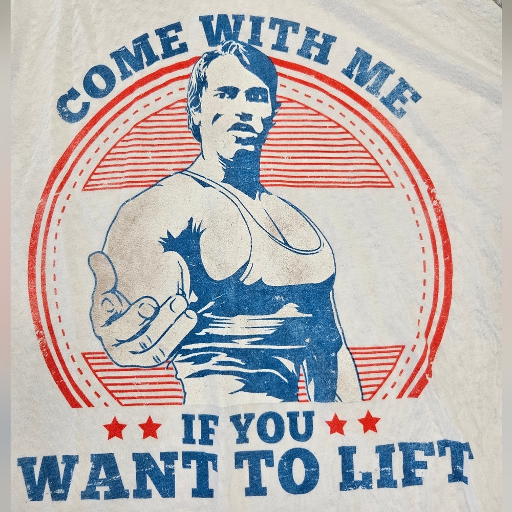 Arnold Schwarzenegger Mr. Olympia/Terminator Retro Graphic Tee